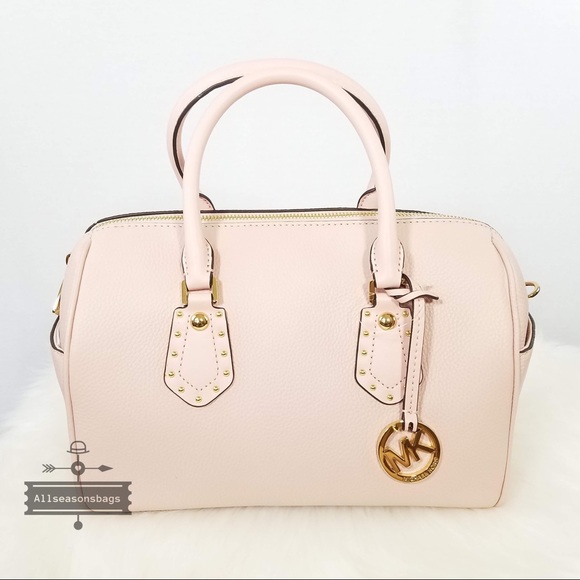 NWT Michael Kors Aria Medium Satchel Blossom Bag - Picture 5 of 8